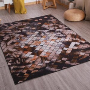 Covor Heinner cu print digital 3D 70x140 cm PATCH
