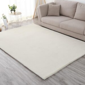 Covor Heinner Shaggy soft blanita Crem 50x90 cm