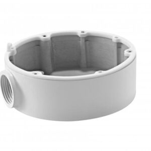 Hikvision Junction box DS-1280ZJ-DM18; compatibil cu DS-2CD2112-(I), DS-2CD2132-(I), aluminiu, diametru:
